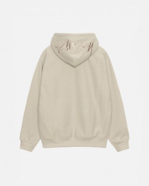 Stussy Back Hood Applique Hood Mikiny Damske Hnedožltý Slovensko | FFY-7645