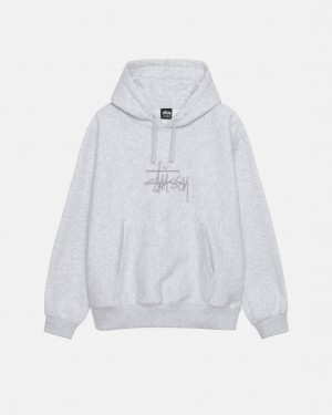 Stussy Basic Applique Hoodie Mikina s Kapucnou Panske Siva Slovensko | AZX-4759