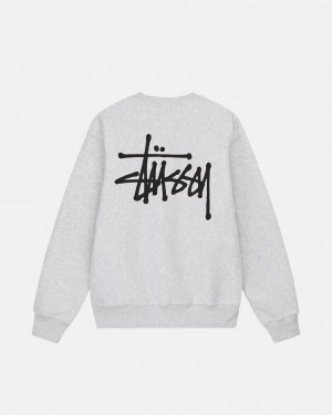 Stussy Basic Stussy Crew Mikiny Panske Siva Slovensko | UNT-5669