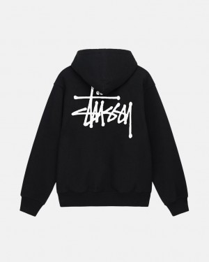 Stussy Basic Stussy Hoodie Mikina s Kapucnou Damske Čierne Slovensko | TVR-3644