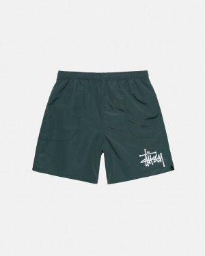 Stussy Big Basic Vody Kratke Plavky Damske Zelene Slovensko | JRU-0760