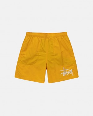 Stussy Big Basic Vody Kratke Plavky Panske Žlté Slovensko | JUQ-7349