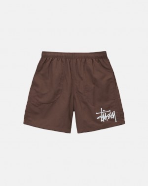 Stussy Big Basic Vody Kratke Plavky Panske Káva Slovensko | YQP-6991