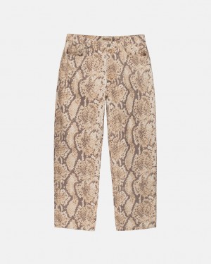 Stussy Big Ol' Jean Washed Platene Denim Panske Had Slovensko | CXR-5320