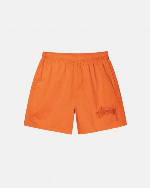 Stussy Big Stock Nylon Kratke Kratasy Damske Oranžové Slovensko | YIJ-4423