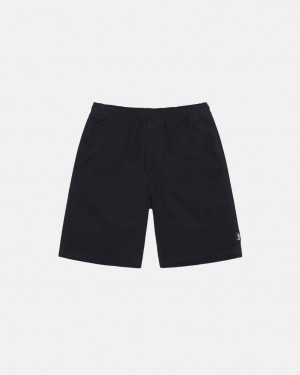 Stussy Brushed Beach Kratke Kratasy Damske Čierne Slovensko | JRQ-9137