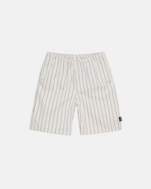 Stussy Brushed Beach Kratke Kratasy Panske Béžové Slovensko | RNI-8529