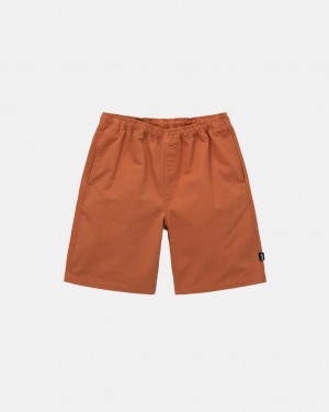 Stussy Brushed Beach Kratke Kratasy Panske Hnede Slovensko | YFD-9196