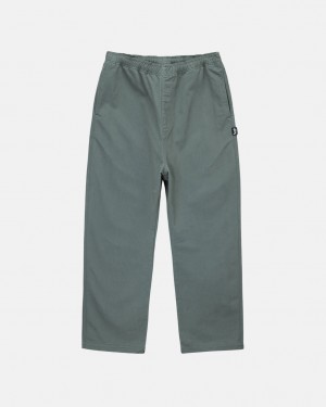 Stussy Brushed Beach Pant Nohavice Damske Zelene Slovensko | IZD-8357