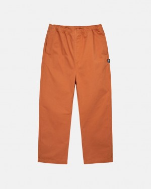 Stussy Brushed Beach Pant Nohavice Panske Hnede Slovensko | MXW-8623
