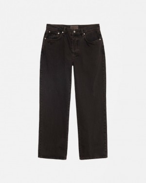 Stussy Klasické Jean Denim Damske Čierne Slovensko | YJZ-4838