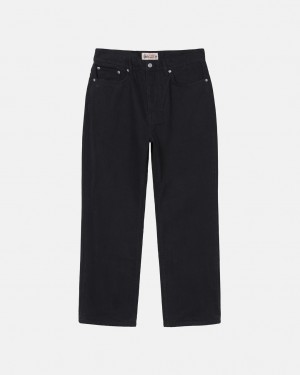 Stussy Klasické Jean Overdyed Denim Damske Čierne Slovensko | IJL-5232