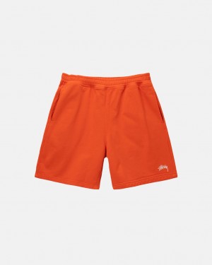 Stussy Overdyed Stock Logo Kratke Mikiny Damske Oranžové Slovensko | VWE-7349