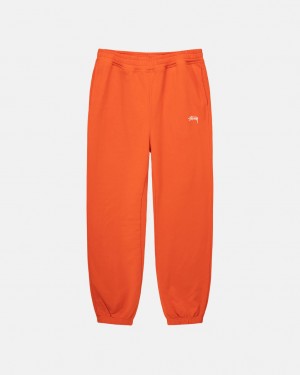 Stussy Overdyed Stock Logo Pant Mikiny Panske Oranžové Slovensko | CNV-9245