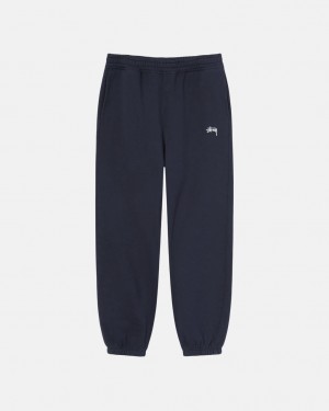 Stussy Overdyed Stock Logo Sweatpant Tepláky Damske Námornícka Modrá Slovensko | LPR-6293