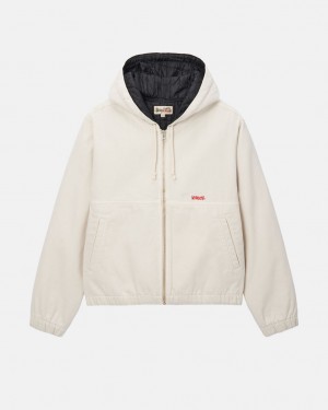Stussy Pracovná Jacket Insulated Platene Bundy Panske Béžové Slovensko | ZEQ-7708