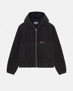 Stussy Pracovná Jacket Insulated Platene Bundy Panske Čierne Slovensko | JHR-6826