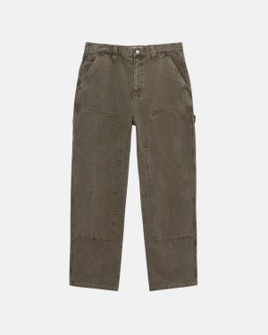 Stussy Pracovná Pant Platene Nohavice Damske Olivovo Zelená Slovensko | IMM-0158