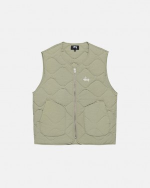 Stussy Recycled Nylon Liner Vesta Damske Hnede Slovensko | EEP-6637