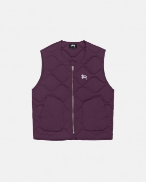 Stussy Recycled Nylon Liner Vesta Damske Fuchsie Slovensko | XVM-5766