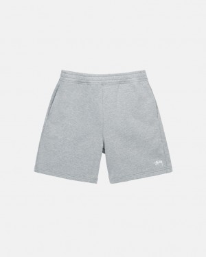Stussy Stock Logo Sweat Kratke Teplé Šortky Damske Siva Slovensko | TTL-9206