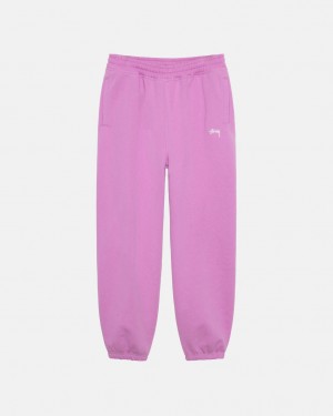 Stussy Stock Logo Sweatpant Tepláky Damske Nachový Slovensko | PPH-5006