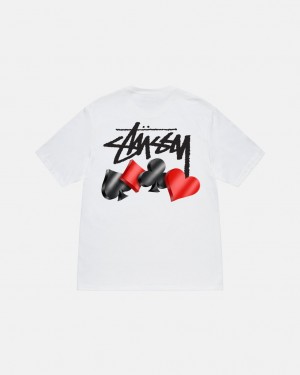 Stussy Suits Tee Tričko Panske Biele Slovensko | GJR-8802