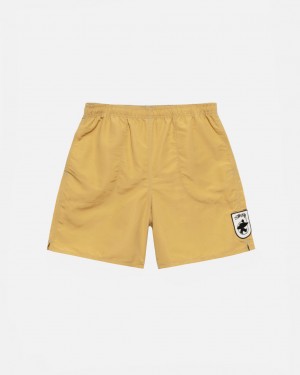 Stussy Surfman Patch Vody Kratke Plavky Damske Žlté Slovensko | JIB-6288