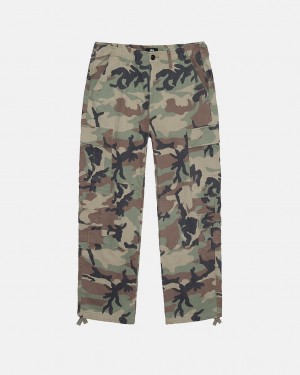 Stussy Surplus Cargo Ripstop Nohavice Panske Maskacove Slovensko | TUK-7474