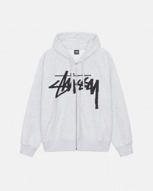 Stussy Venus Zip Hood Mikiny Panske Siva Slovensko | GPW-8165