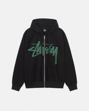 Stussy Venus Zip Hood Mikiny Panske Čierne Slovensko | KNM-2880